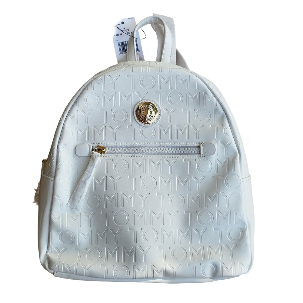 Tommy Hilfiger White Backpack